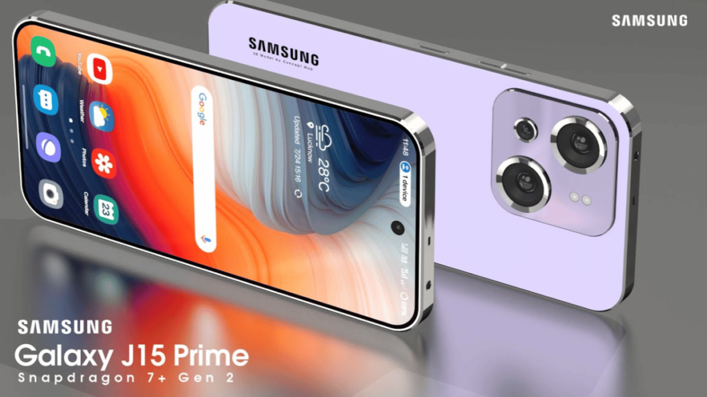 Read more about the article Samsung Galaxy J15 Prime 5G: Epic Power with Snapdragon 7+ Gen 2 and 5300mAh Battery