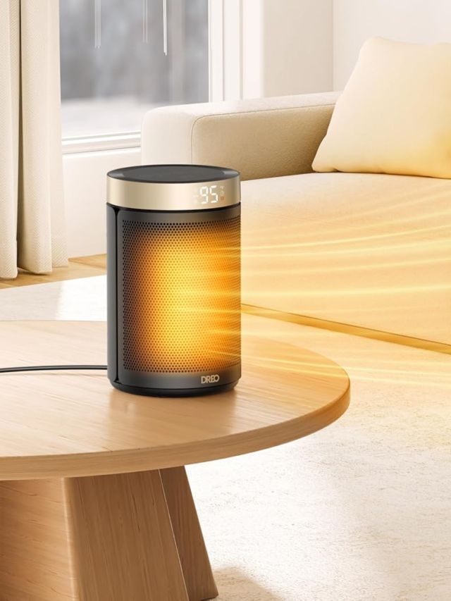 Read more about the article Dreo Portable Space Heater: 1500W with Thermostat & Remote Control