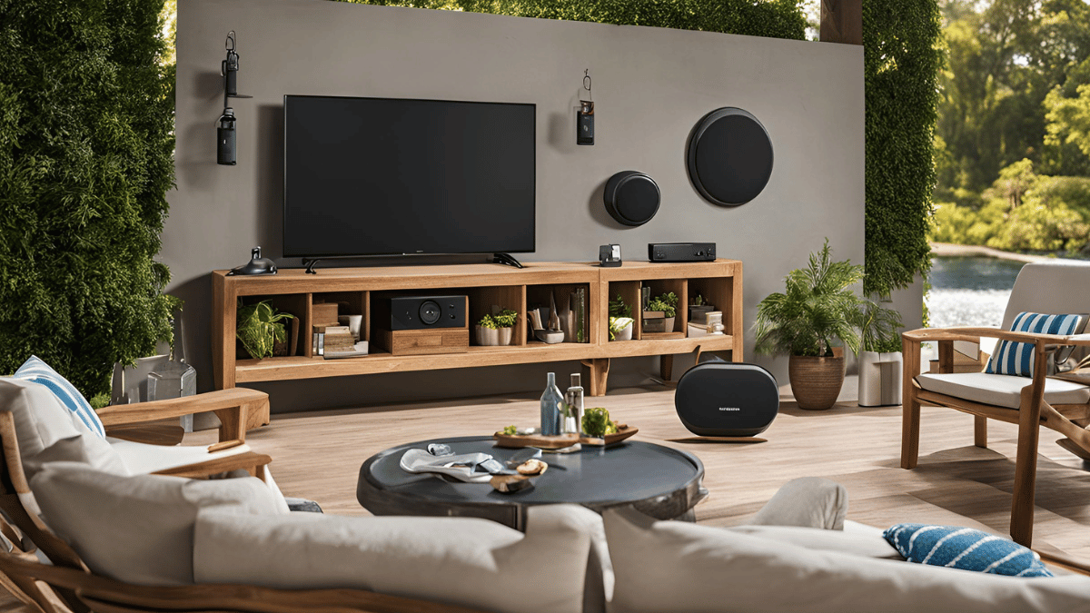 Outdoor Bluetooth Speakers for TV