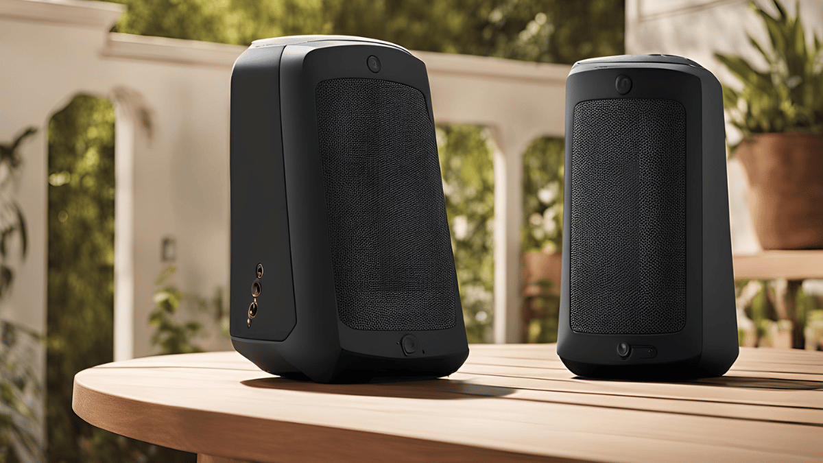 Best outdoor speakers Bluetooth waterproof