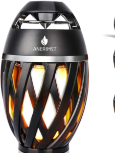 Read more about the article ANERIMST Waterproof Outdoor Bluetooth Speaker with LED Torch – Unique Gifts for Men, Perfect for Garden, Patio, or Camping