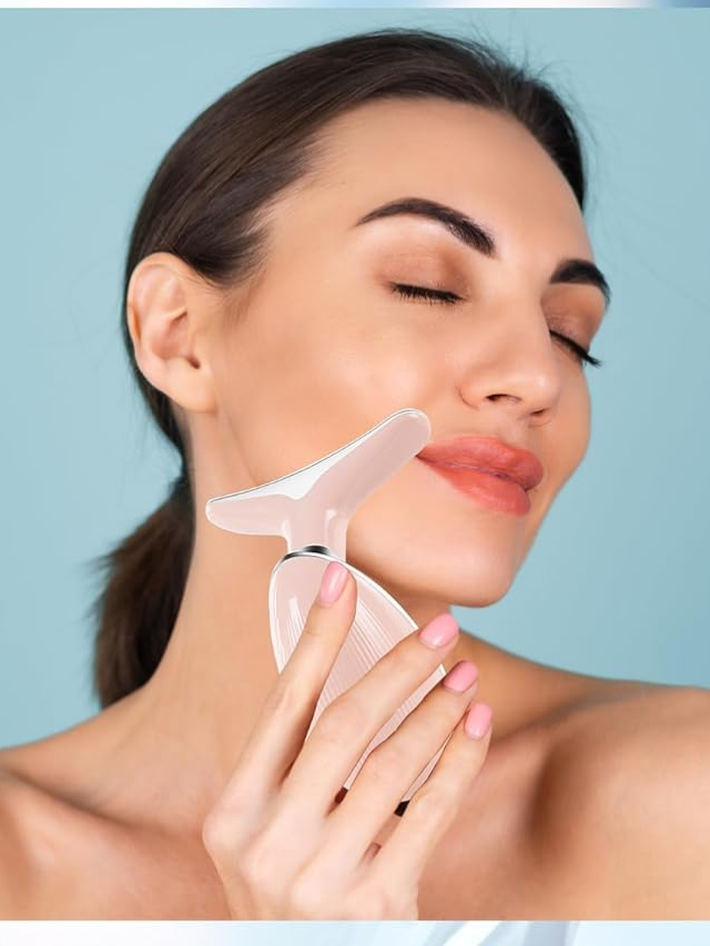 Read more about the article Facial Massager & Red Light Therapy Wand – 7-Color Face & Neck Tool