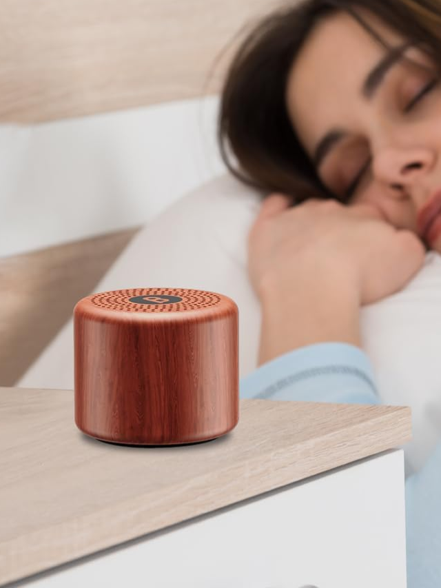 Read more about the article Portable White Noise Machine – 30 Sounds, Rechargeable, Wooden Design