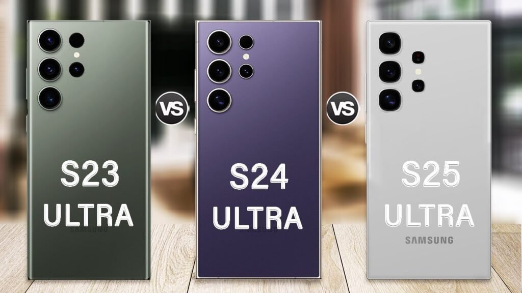 Read more about the article Samsung S23 Ultra vs S24 Ultra vs S25 – Ultimate Comparison Guide