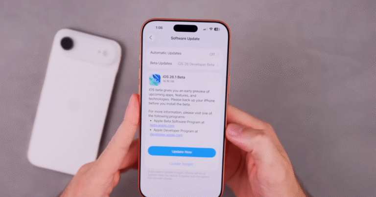 iOS 26.1 Update: Apple Finally Fixes Those Annoying Transparent Effects